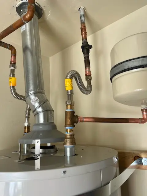 Water heater installation and plumbing repair in Salisbury
